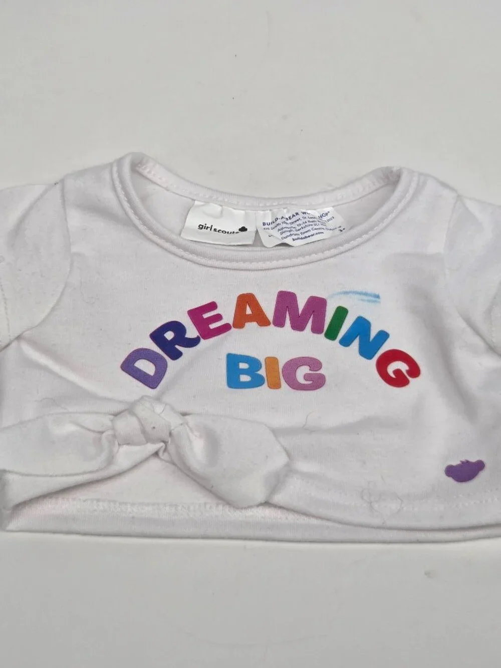 Build-A-Bear Girl Scout Dreaming Big Shirt